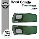 ハードキャンディカメレオンフレークはハーレー6x9インチサドルバッグスピーカー蓋オーディオカバーに適合 HARD CANDY CHAMELEON FLAKE F...