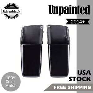 ハーレーツーリング2014+用未塗装標準非ストレッチサドルバッグボトム Unpainted Standard Non-Stretched Saddlebag Bottoms For Harley Touring 2014+