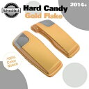 ハード キャンディ ゴールド フレーク 5x7 インチ サドルバッグ スピーカー蓋 オーディオ カバー ハーレー 14+ に適合 Hard Candy Gold...