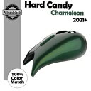 21+ ハーレー Advanblack ハード キャンディ カメレオン フレーク ストレッチ タンク カバー用 For 21+ Harley Advanblac...