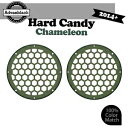 ハーレーハードキャンディカメレオンフレークHEX 6.5インチスピーカーグリルAdvanblack x XBS用 For Harley Hard Candy Chameleon Flake HEX 6.5'' Speaker Grill Advanblack x XBS