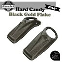 ハード キャンディ ブラック ゴールド フレーク 8 インチ スピーカー蓋 ストレッチ サドルバッグ ハーレー 14+ Hard Candy Black Gol...