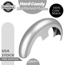 ハード キャンディ シャッタード フレーク 21 インチ リビール ラッパー ハガー フロントフェンダー ハーレーに適合 Hard Candy Shattere...