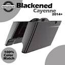 Advanblack ハーレー ストリート ロード グライドに適合 BLACKENED CAYENNE ストレッチ サドルバッグ Advanblack Fits...