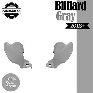 ビリヤード グレー ミッド フレーム エア ディフレクター ハーレー ローワー ライダー ストリート ボブ 18+ に適合 Billiard Gray Mid Frame Air Deflector Fits Harley Lower Rider Street Bob 18+