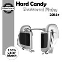 ハード キャンディ シャッタード フレーク下部ベント フェアリングはハーレー ストリート ロード グライドに適合します。 Hard Candy Shattere...