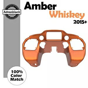 Advanblack アンバー ウイスキー インナーフェアリングはハーレー ツーリング ロード グライド 2015up ..