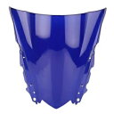 ダブルバブル風防フロントガラスヤマハ YZF-R25 2014-18 YZF-R3 2015 ブルー Double Bubble Windshield Windscreen For Yamaha YZF-R25 2014-18 YZF-R3 2015 Blue(2)