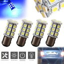 4x 27SMD BA15D キャビンマリンボート LED 電球 1004 1076 1142 ブルー20*48.5mm 4x 27SMD BA15D Cabi...