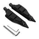 フットペグ フットペグ ハーレーツーリング エレクトラ ロードキンググライド 男性ペグマウントに適合 Foot Pegs Footpegs Fit For Harley Touring Electra Road King Glide Male Peg Mount(2)