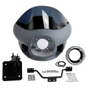 7インチ ヘッドライト フロント アッパー フェアリング カウル マウント ハーレー ストリート ボブ FXBB 18-24 に適合 7" Headlight Front Upper Fairing Cowl Mount Fit For Harley Street Bob FXBB 18-24