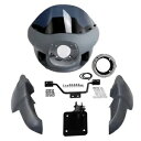 7インチ ヘッドライト フロントアッパーフェアリング ロワー ハーレー ローライダー FXLR 2018-2024用 7" Headlight Front Upper Fairings Lowers Fit For Harley Low Rider FXLR 2018-2024