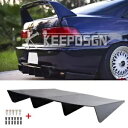 ホンダシビックデルソルアキュラインテグラマットリアバンパーディフューザースプリッターあご用 For Honda Civic Del Sol Acura Integra Matte Rear Bumper Diffuser Splitter Chin