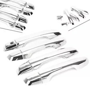 8 個クロームアウトサイドドアハンドルカバー成形トリム 2017 2018 ホンダ CRV CR-V 8pcs Chrome Outside Door Handle Cover Molding Trim For 2017 2018 Honda CRV CR-V