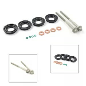 燃料インジェクターシールワッシャーキット + 2x インジェクタークランプボルトフォードトランジット MK7 2.2 Fuel Injector Seal Washer Kit + 2x Injector Clamp Bolts For Ford Transit MK7 2.2(2)