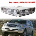 フロントバンパーフォグライトペアレクサス LX470 1998-2007 ブラブスドライビングランプ LH + RH Front Bumper Fog Light Pair For Lexus LX470 1998-2007 W/Blubs Driving Lamp LH+RH