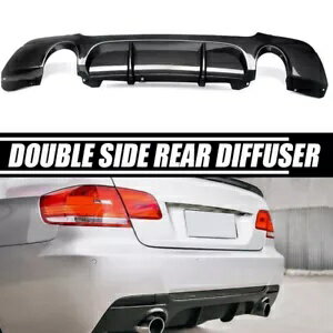 ѡ WORLDҸˤ㤨2008-13 BMW M3 E92 E93  ܥå ꥢХѡ  ǥե塼 åפŬ硣 Fits 2008-13 BMW M3 E92 E93 Coupe Carbon Look Rear Bumper Exhaust Diffuser LipפβǤʤ94,600ߤˤʤޤ