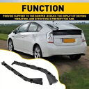 リアバンパーブラケットセット 2010-2015 2014 トヨタ プリウスプラグイン左/右新しい Rear Bumper Bracket Set For 2010-2015 2014 Toyota Prius Plug-In Left/Right New