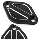 ブラック エンジン オイル フィルター キャップ カバー ガード ドゥカティ パニガーレ ストリートファイター V4/S用 Black Engine Oil Filter Caps Cover Guard for DUCATI Panigale Streetfighter V4/S