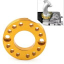 ピットバイククワッド用 1x ゴールドキャブアジャスターキャブレターインレットマニホールドスピナープレート For Pit Bike Quad 1x Gold ...