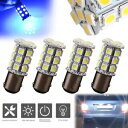 4x 27SMD BA15D キャビンマリンボート LED 電球 1004 1076 1142 ブルー20*48.5mm 4x 27SMD BA15D Cabi...