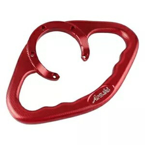 乗客安全タンクシステムグリップハンドルバーモーターヤマハ FZ1 FZ6 R1 R6 レッド- Passenger Safety Tank System Grip Handlebar Motor for Yamaha FZ1 FZ6 R1 R6 Red-