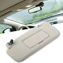 サンバイザー日焼け止め左日産ムラーノ 2009-2014 96401-1AA1B グレー- Sun visor sunscreen left for Nissan Murano 2009-2014 96401-1AA1B gray-