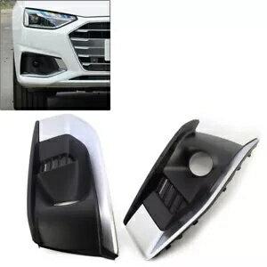 ǥ A4L 2020-2022 ڥѥեȥХѡեץСȥå- Front bumper fog lights cover strip for Audi A4L 2020-2022 pair-