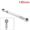140mm ボールジョイントスクリュータイロッドは、ATV ゴーカートバギーダートピットバイクに適合します。- 140mm ball joint screw tie rod fits ATV go kart buggy dirt pit bike-