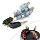 E320C 4 線式点火スイッチ CAT 320B/C/D 掘削機トラックスターターキー用- E320C 4-Wire Ignition Switch For CAT 320B/C/D Excavator Truck Starter Key-