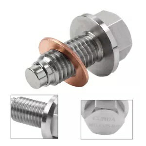 ɥͥ M12x1 75 GMC ܥ졼 ӥ奤å ǥå ե- Magnetic Oil Drain Screw M12x1 75 for GMC Chevrolet Buick Cadillac Ford-