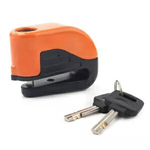 オートバイ自転車用セキュリティアラーム付き盗難防止ホイールディスクブレーキロック Anti-theft Whee..