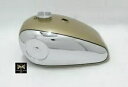 BSA ゴールド スター スクランブルズ キャタリナ 2 ガロン ゴールデン クローム タンク キャップ付き/適合 BSA GOLD STAR SCRAMBLES CATALINA 2 GAL GOLDEN CHROME TANK WITH CAP/FIT FOR(2)