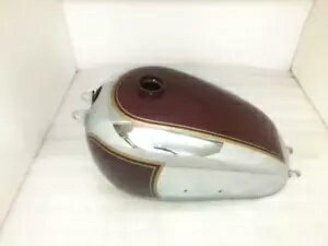 BSA A7 ピストンモデル チェスナットブラウン ペイント クローム 燃料タンク 1950S...- BSA A7 PISTON ..