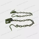 テールゲート チェーン セット ウィリス ジープ CJ3B に対応 Tail Gate Chain Set Compatible For Willys Jeep CJ3B