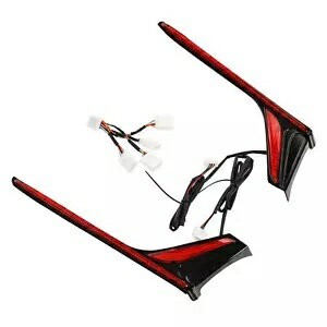 LED 垂直リアラン/ブレーキライト ホンダ ゴールドウィング 1800 GL1800 2012-2017 に適合 LED Vertical Rear Run/Brake Lights Fit For Honda Goldwing 1800 GL1800 2012-2017