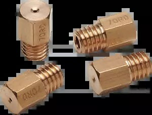 EBC HJ105-4 A-Bax ̩ߥ˥ϻѥإå (HJ ץեå) ᥤ󥸥å - #105 EBC HJ105-4 A-Bax Precision Mikuni-Style Hex Head (HJ Prefix) Main Jets - #105