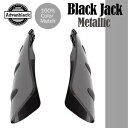 ブラック ジャック メタリック ハンドガード ハーレーダビッドソン ツーリング & ソフテイルに適合 Black Jack Metallic Hand Guard Fits for Harley Davidson Touring & Softails