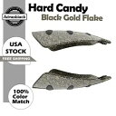 ハード キャンディー ブラック ゴールド フレーク ハンドガード ハーレーダビッドソン ツーリング & ソフテイルに適合 Hard Candy Black Go...