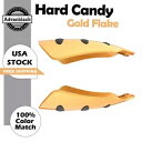 ハード キャンディ ゴールド フレーク ハンドガード ハーレーダビッドソン ツーリング & ソフテイルに適合 Hard Candy Gold Flake Han...