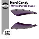 ハード キャンディ ミスティック パープル フレーク ハンドガード ハーレー ツーリング & ソフテイルに適合 Hard Candy Mystic Purple...