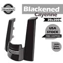カットアウトなし ブラック カイエン リア フェンダー エクステンション 2009 年以降のハーレー ストリート ロードに適合 No Cutout Blacke...