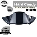 ハードキャンディーブラックゴールドフレークエアダクトフェアリングハーレーロードグライドFLTRX FLTRK用 Hard Candy Black Gold Fl...