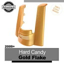 ハーレー用ハードキャンディゴールドフレークデュアルノーカットストレッチリアフェンダーエクステンション For Harley HARD CANDY GOLD FL...