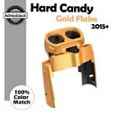 ハードキャンディゴールドフレークフィットハーレーロードグライドFLTRXアドバンブラックゲージクラスターカバー HARD CANDY GOLD FLAKE Fi...