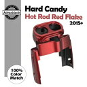 ハードキャンディーホットロッドレッドフレークフィットハーレーロードグライドFLTRXゲージクラスターカバー HARD CANDY HOT ROD RED FLA...
