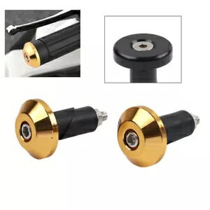 オートバイ 7/8 ''1'' ハンドルバーグリップハンドルバーエンドキャップ Silder プラグカワサキ用 Moto..
