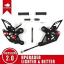 バックセットフットペグフットレストヤマハ FZ09 MT09 2014 - 2020 2015 FZ-09 MT-09 B Rearsets Foot Pegs Footrests For Yamaha FZ09 MT09 2014 - 2020 2015 FZ-09 MT-09 B(2)