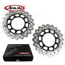 嵐 フロントブレーキローター ヤマハ YZF R1M / YZF R1 2015 - 2021 2020 2019 B Arashi Front Brake Rotors For YAMAHA YZF R1M / YZF R1 2015 - 2021 2020 2019 B(2)