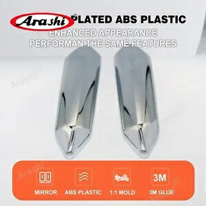 クローム ミルド ウィンドシールド ストラット カバー ホンダ ゴールドウィング 非ツアー 2018 - 2022用 CHROME Milled Windsheield Strut Covers For Honda Gold Wing Non-Tour 2018 - 2022